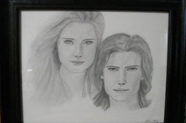 Bode drawing Merry and Valerian