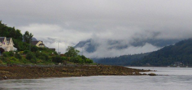 fog from ferry