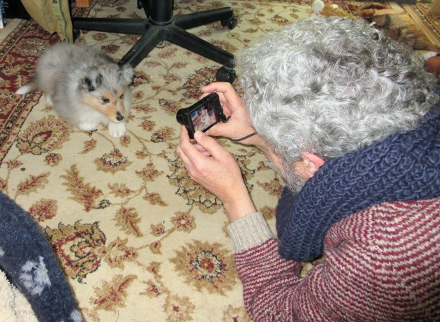 alan taking pic of Savannah