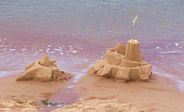 sand castle ruins